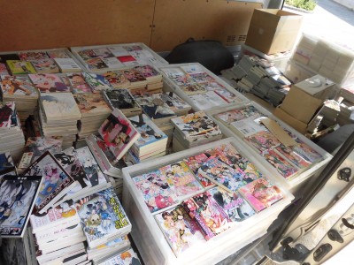 総社市で恋愛小説・マンガ１２００冊出張買取